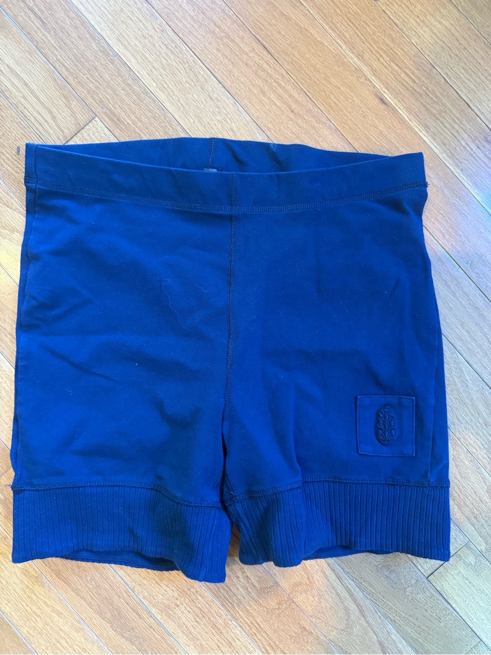 Free People Movement Navy Blue Victory Biker Shorts Athletic. Size L